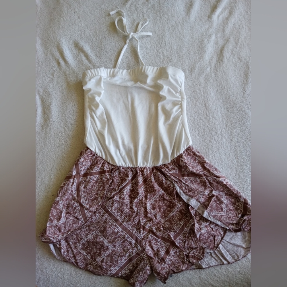 Girl Paisley romper